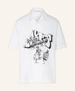 Off-White Resorthemd Comfort Fit weiss