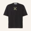 Off-White T-Shirt schwarz