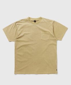 PATTA BASIC WASHED POCKET T-SHIRT men Shortsleeves Brown in Größe:S