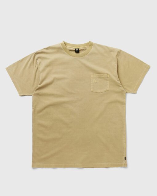 PATTA BASIC WASHED POCKET T-SHIRT men Shortsleeves Brown in Größe:S