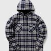 PATTA PLAID OVERSHIRT men Overshirts Blue in Größe:M