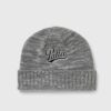 PATTA RIBBED KNITTED BEANIE men Beanies Grey in Größe:ONE SIZE