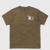 PATTA SMILE FOR ME T-SHIRT men Shortsleeves Brown in Größe:S