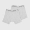 PATTA UNDERWEAR BOXER BRIEFS 2-PACK men Boxers & Briefs Grey in Größe:S