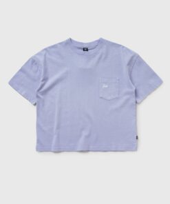 PATTA WMNS Basic Boxy Pocket T-Shirt women Shortsleeves Purple in Größe:S