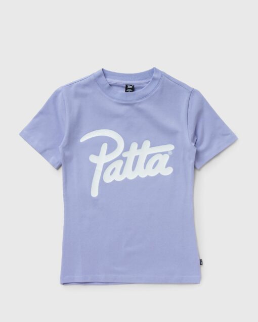 PATTA WMNS Basic Fitted T-Shirt women Shortsleeves Purple in Größe:S