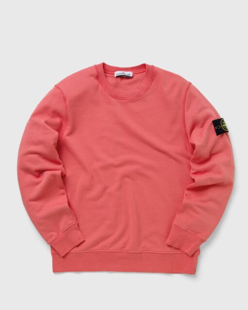 Stone Island Crewneck Cotton Fleece men Sweatshirts Purple in Größe:M