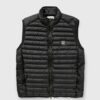 Stone Island Packable Blouson S/S Loom Woven Chambers R-Nylon Down-TC men Vests Black in Größe:S