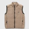 Stone Island Packable Blouson S/S Loom Woven Chambers R-Nylon Down-TC men Vests Grey in Größe:S