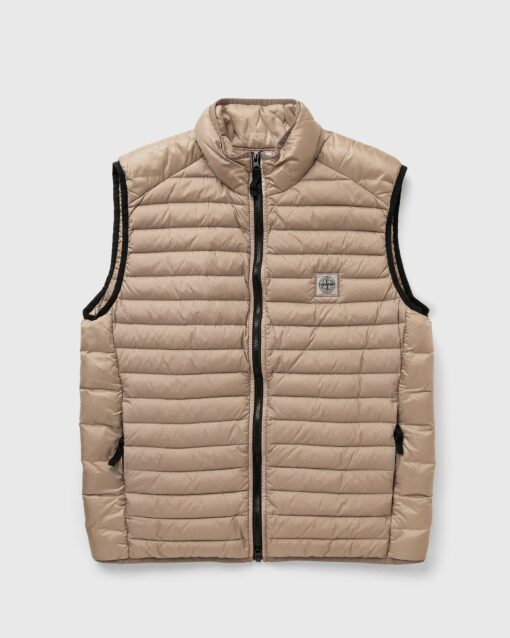 Stone Island Packable Blouson S/S Loom Woven Chambers R-Nylon Down-TC men Vests Grey in Größe:S