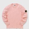 Stone Island Pullover Light Raw Hand Cotton men Sweatshirts Pink in Größe:S