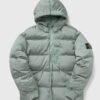 Stone Island Real Down Jacket Nylon Metal In Econyl men Down & Puffer Jackets Green in Größe:XL