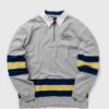 TOMMY JEANS X PATTA RUGBY SHIRT men Half-Zips Grey in Größe:M