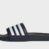 adidas Comfort adilette - Damen, Legend Ink / Cloud White / Legend Ink