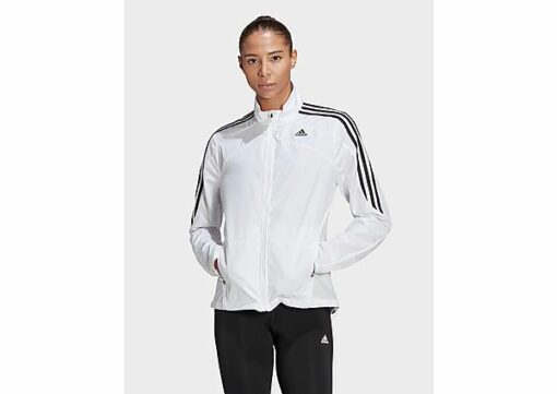 adidas Marathon 3-Streifen Jacke - Damen, White