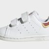 adidas Originals Stan Smith Schuh, Cloud White / Cloud White / Almost Yellow