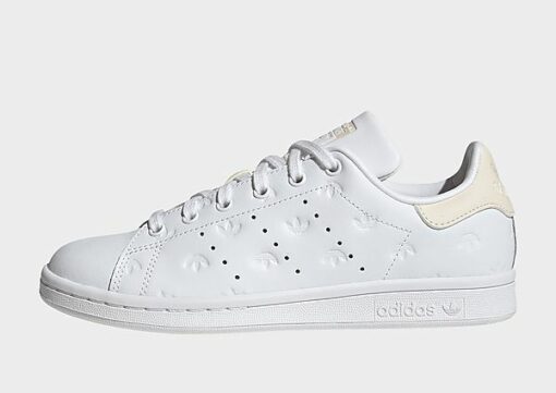 adidas Originals Stan Smith Schuh, Cloud White / Cloud White / Cream White