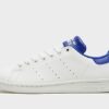 adidas Originals Stan Smith Schuh, Cloud White / Cloud White / Semi Lucid Blue