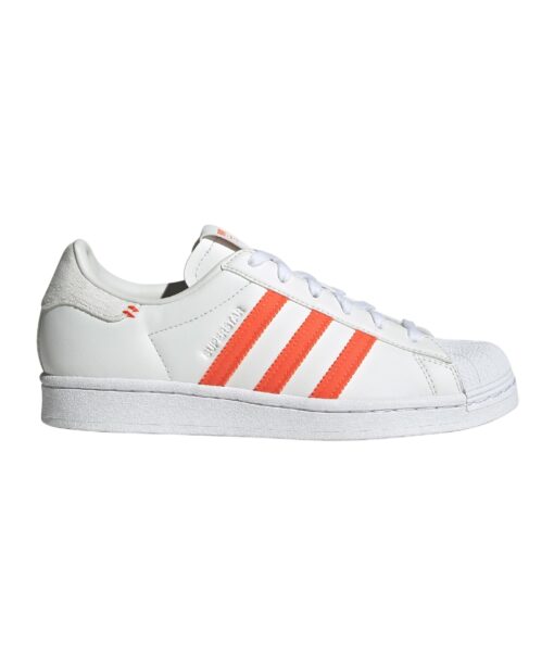 adidas Originals Superstar Damen Weiss Rot