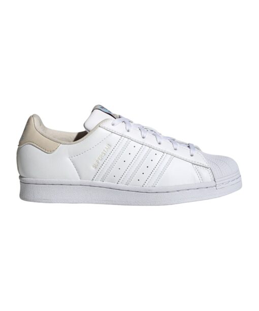 adidas Originals Superstar Vegan Damen Weiss Braun