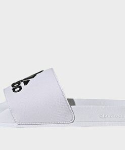 adidas Shower adilette - Damen, Cloud White / Core Black / Cloud White