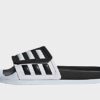 adidas TND Adilette - Damen, Core Black / Cloud White / Core Black