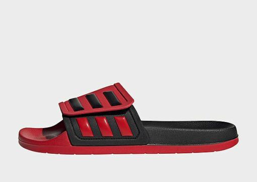 adidas TND Adilette - Damen, Scarlet / Core Black / Cloud White