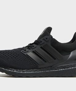 adidas Ultraboost 1.0 Laufschuh, Core Black / Core Black / Beam Green