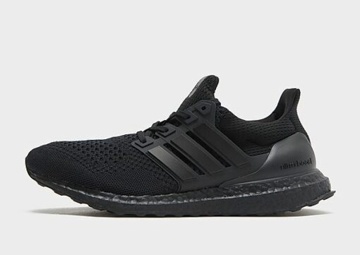 adidas Ultraboost 1.0 Laufschuh, Core Black / Core Black / Beam Green