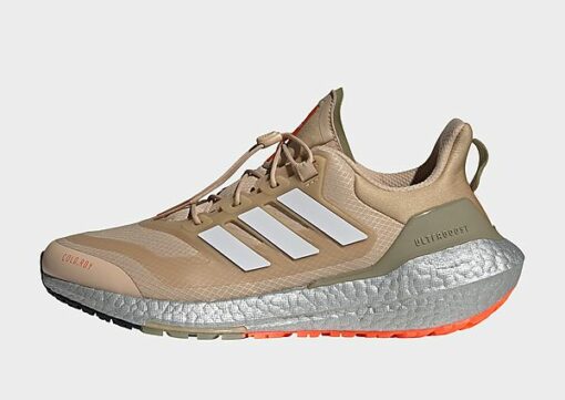 adidas Ultraboost 22 COLD.RDY 2.0 Laufschuh, Magic Beige / Grey One / Impact Orange