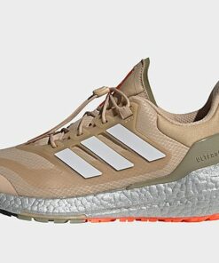 adidas Ultraboost 22 COLD.RDY 2.0 Laufschuh, Magic Beige / Grey One / Impact Orange