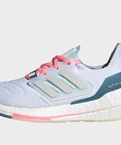 adidas Ultraboost 22 Laufschuh, Cloud White / Grey One / Almost Blue