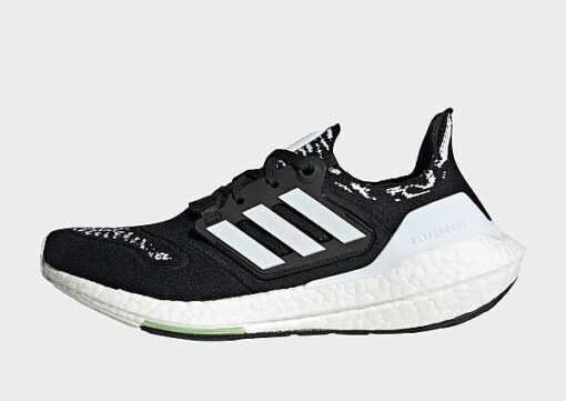 adidas Ultraboost 22 Laufschuh - Damen, Core Black / Cloud White / Almost Lime