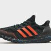 adidas Ultraboost DNA 5.0 Running Sportswear Lifestyle Laufschuh, Shadow Green / Impact Orange / Core Black