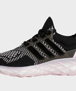 adidas Ultraboost Web DNA Laufschuh - Damen, Core Black / Core Black / Clear Pink