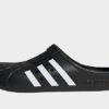 adidas adilette Clog - Damen, Core Black / Cloud White / Core Black