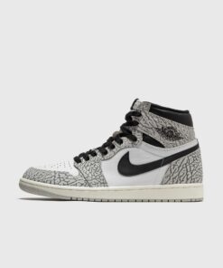 Jordan Air Jordan 1 Retro High OG 'White Cement' men Basketball|High-& Midtop Grey in Größe:44,5