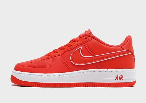 Nike Air Force 1 Low Kinder, Picante Red/White/Picante Red