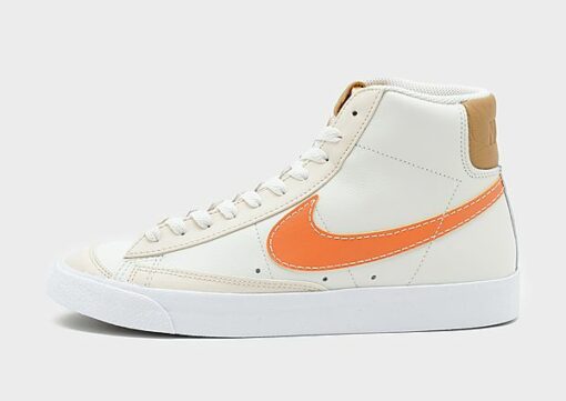 Nike Blazer Mid 77 EMB Herren, Phantom/Pearl White/Elemental Gold/Hot Curry