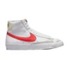 Nike Blazer Mid 77 Vintage Sneaker Weiss Rot F122