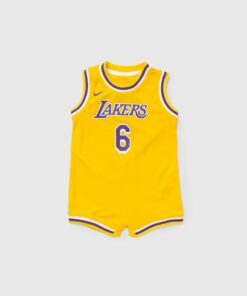 Nike LOS ANGELES LAKERS BOYS REPLICA ONESIE JERSEY - LEBRON JAMES Bodies & Jumpers|Jerseys & Team Gear Multi in Größe:Age 1-2 | EU 74-92