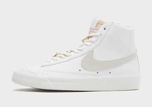 Nike Nike Blazer Mid '77 Damenschuh - Damen, White/Metallic Gold/Summit White