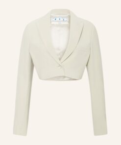 Off-White Cropped-Blazer