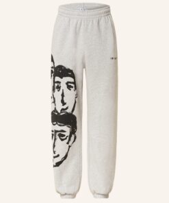 Off-White Hose Im Jogging-Stil grau