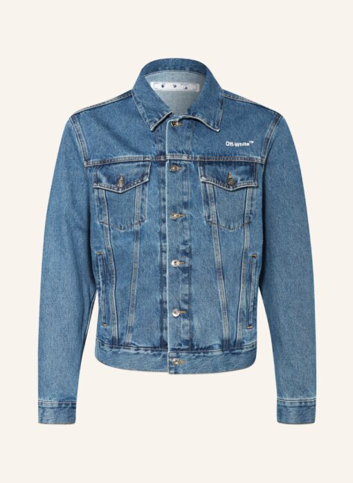 Off-White Jeansjacke blau