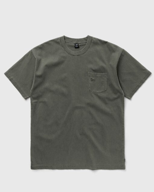 PATTA BASIC WASHED POCKET T-SHIRT men Shortsleeves Green in Größe:S