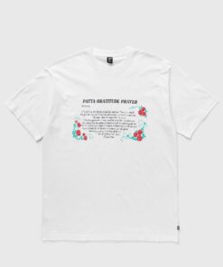 PATTA PRAYER T-SHIRT men Shortsleeves White in Größe:S