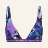 STELLA McCARTNEY SWIMWEAR Triangel-Bikini-Top