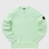 Stone Island Crewneck Sweater Cotton Fleece men Sweatshirts Green in Größe:S