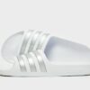 adidas Aqua Adilette, Cloud White / Silver Met. / Cloud White